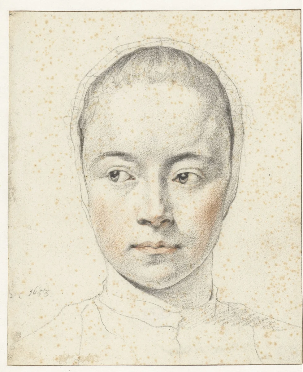 Untitled by Leendert van der Cooghen, drawing, 1653