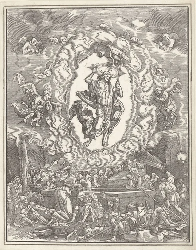 Opstanding van Christus by Unknown, print, 1512