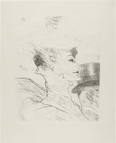 Louise Balthy, from Treize Lithographies by Henri de Toulouse-Lautrec, print, 1898