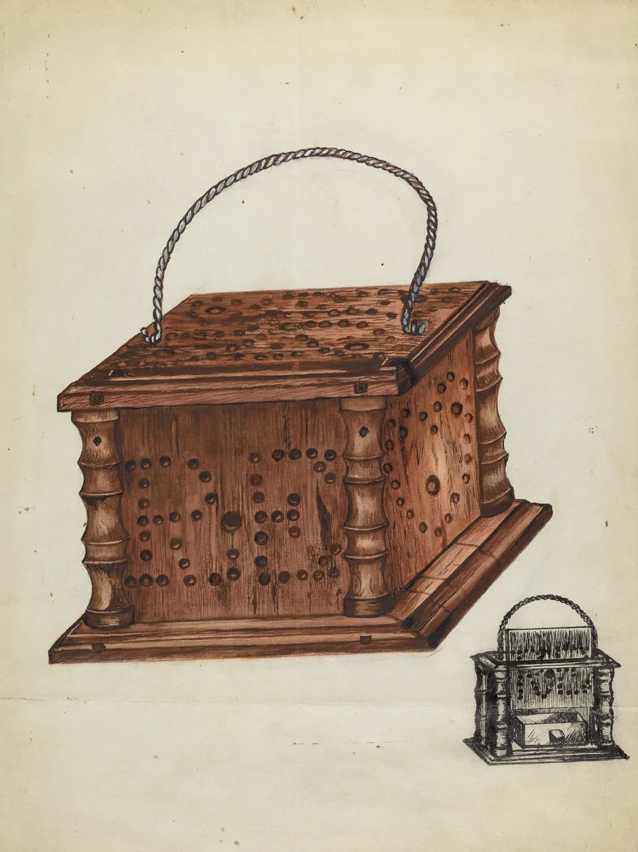 Foot Warmer by Florence Stevenson, index of american design, 1936
