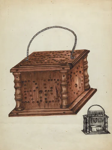 Foot Warmer by Florence Stevenson, index of american design, 1936