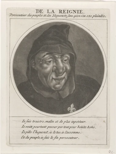 Portret van Gabriel Nicolas de la Reynie by Jacob Gole, print, 1691