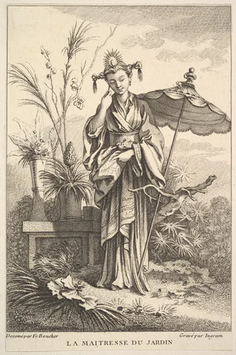 The Master Gardener by John Ingram, print, 1741-1763