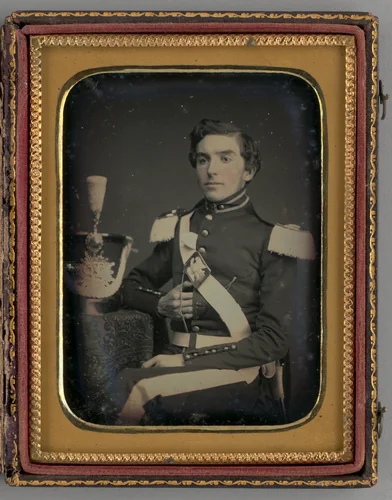 Untitled (Portrait of Seated Man) by Unknown maker, other, 1853