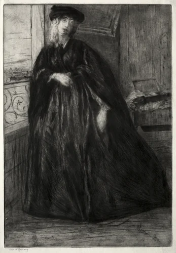 Finette by James McNeill Whistler, print, 1859