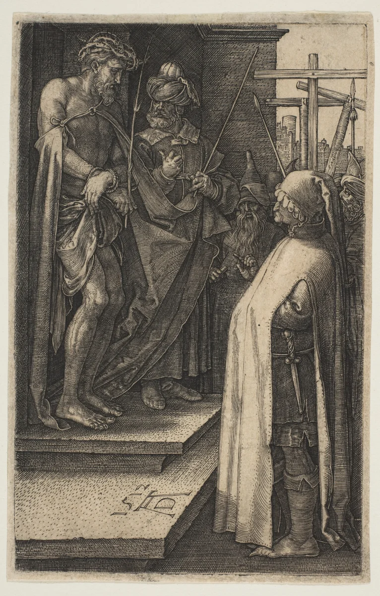 Ecce Homo, from "The Passion" by Albrecht Dürer, print, 1512