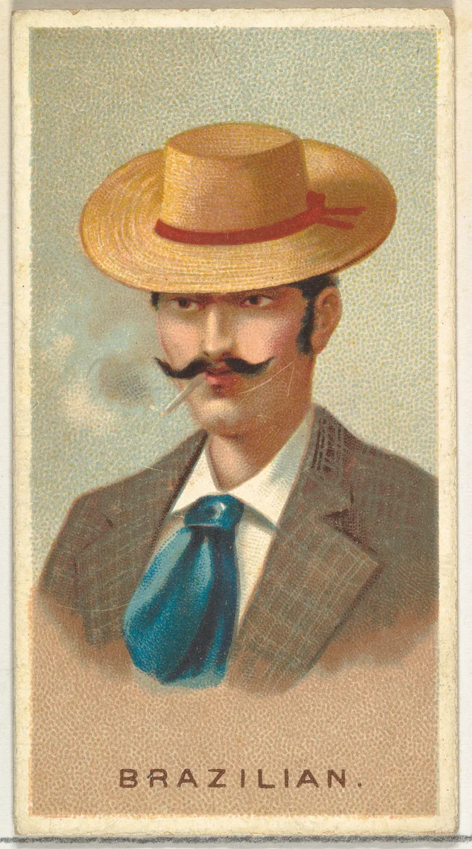 Brazilian, from World's Smokers series (N33) for Allen & Ginter Cigarettes by Allen & Ginter, print, 1888