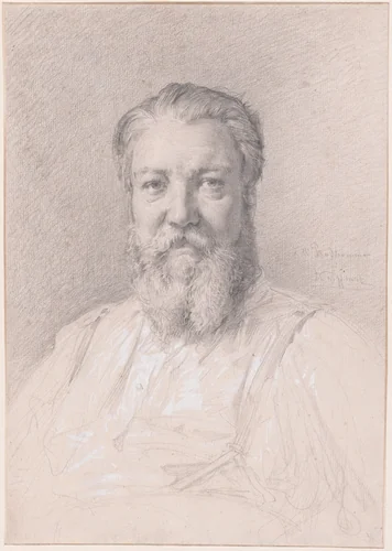 René François Armand Prudhomme by François-Nicolas Chifflart, drawing, 1885-1895