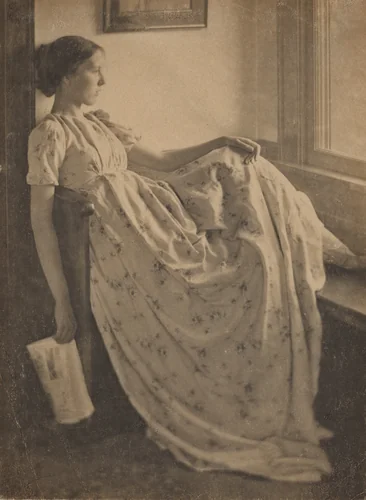 The Window Seat by Clarence H. White, photograph, 1871-1925