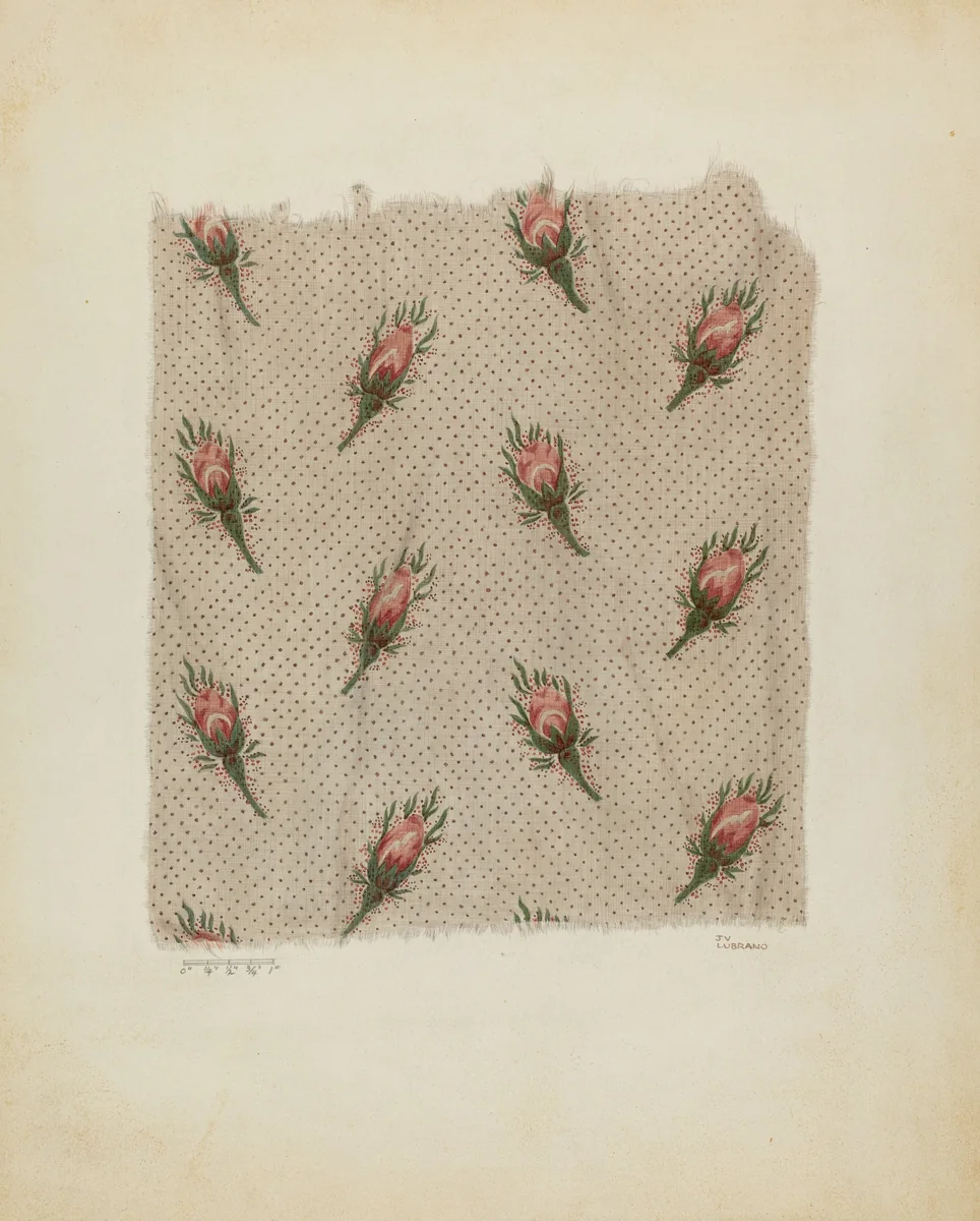 Printed Cotton by Joseph Lubrano, index of american design, 1941