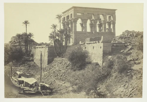 Pharoahs Bed, Island of Philæ by Francis Frith, photograph, 1857