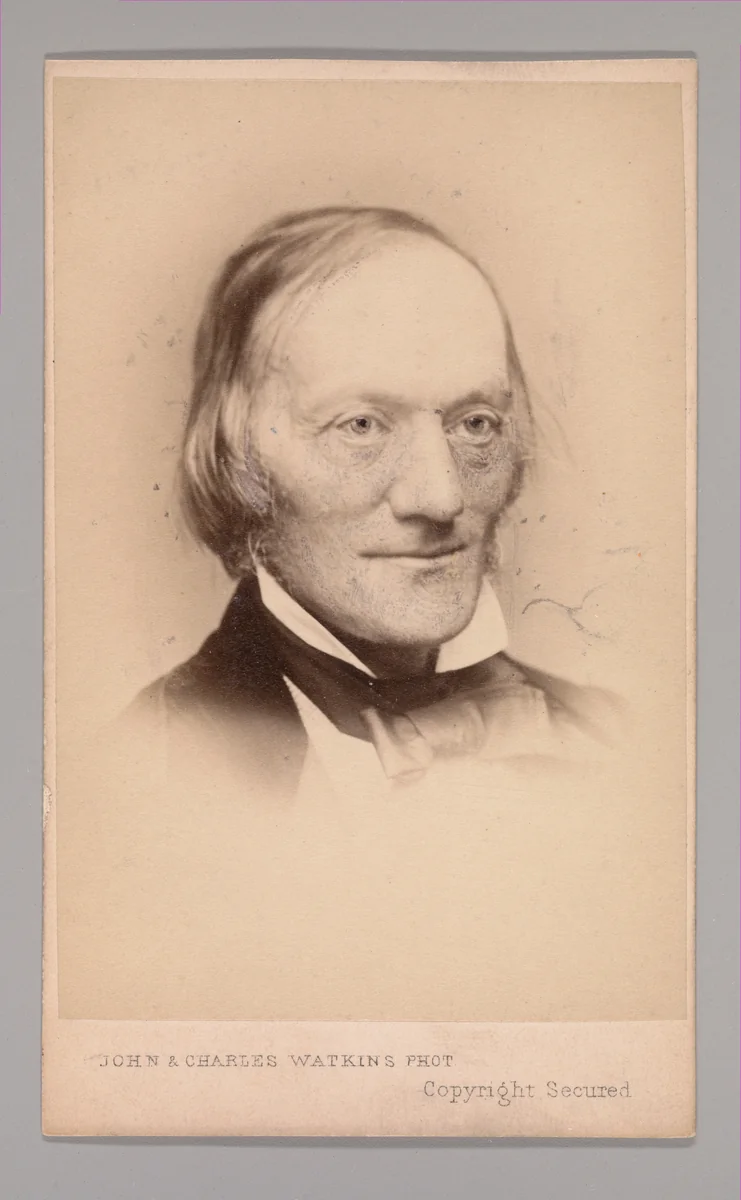 [Professor Owen] by John and Charles Watkins, photograph, 1860-1869