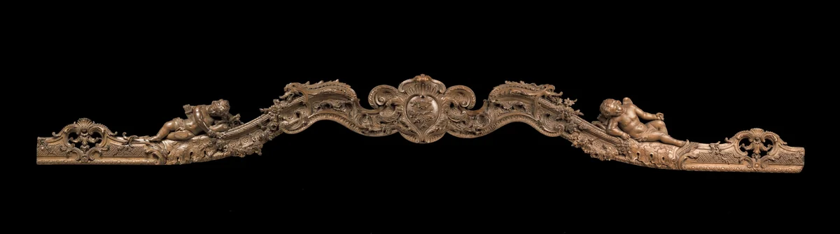 Crest rail of a settee by François Roumier, other, 1600-1799