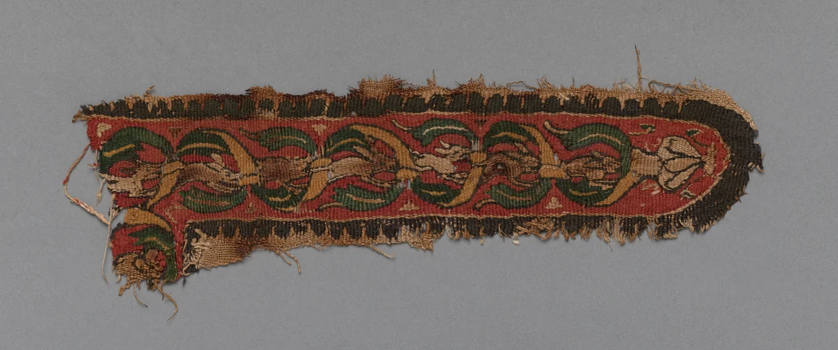 Fragment from a Tunic by Unknown, textile, 500-1599