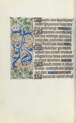 Book of Hours (Use of Rouen): fol. 136v by Master of the Geneva Latini, book, 1465-1475