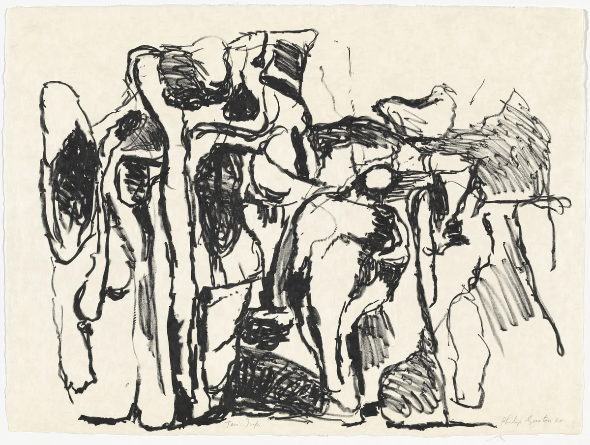 Untitled by Philip Guston, print, 1963