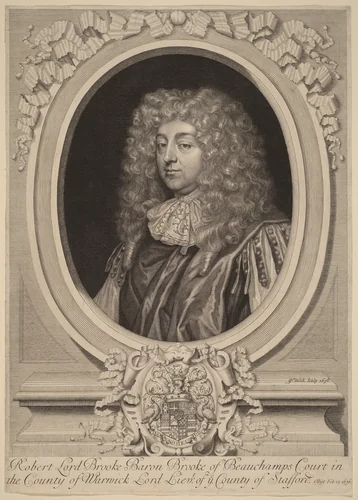 Robert Greville, Lord Brooke by Gerard Valck, print, 1678