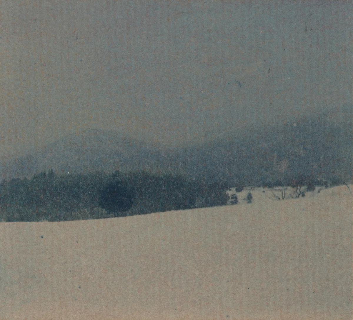 Winter Landscape Lake George by Edward Steichen, photograph, 1904
