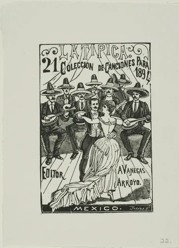 The "Typical" by José Guadalupe Posada, print, 1889-1899