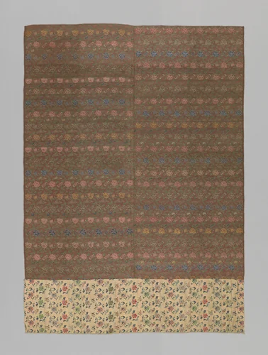 Panel (Furnishing Fabric) by China, textile, 1875-1900