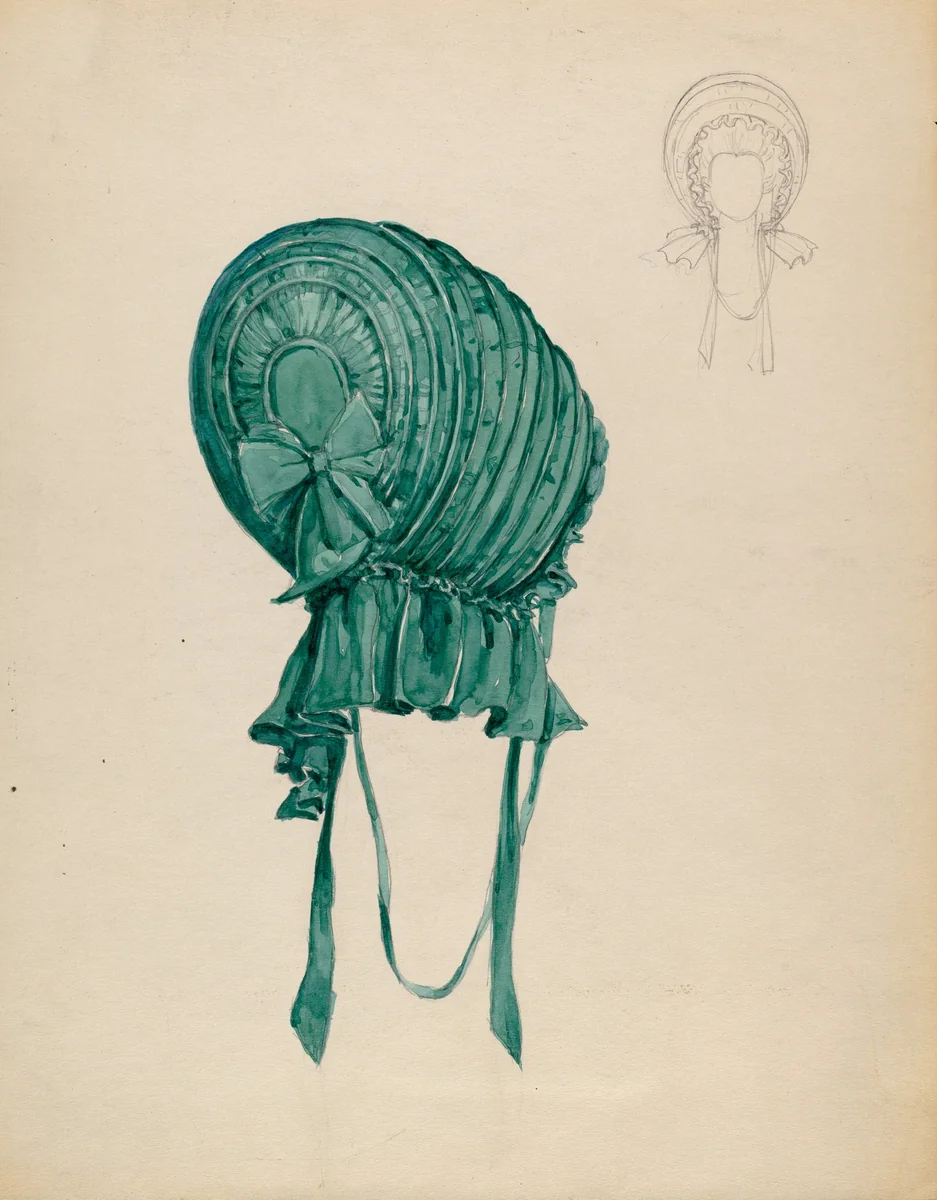 Calash by Esther Peck, index of american design, 1936