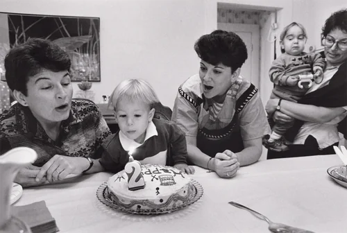 The Birthday Party by Nancy Andrews, photograph, 1992