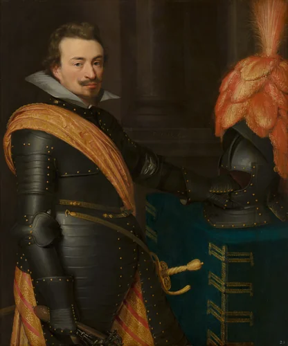 Portrait of Jan III (1583-1638), Count of Nassau-Siegen by Jan Anthonisz. van Ravesteyn, painting, 1611
