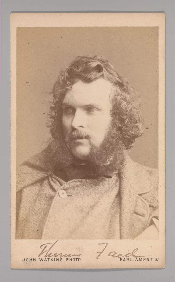[Thomas Faed] by John and Charles Watkins, photograph, 1860-1869
