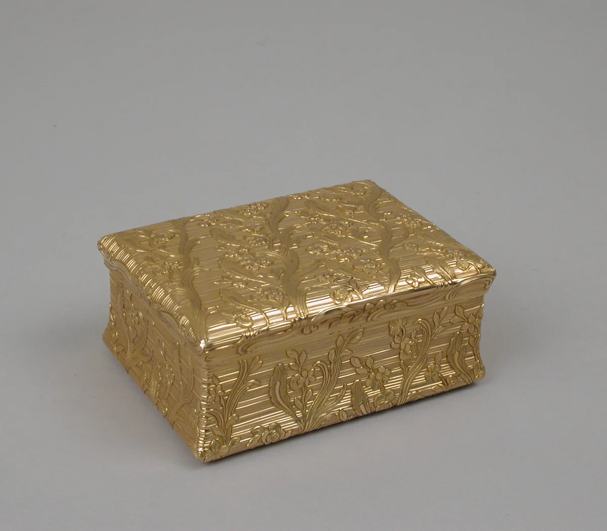 Snuffbox by Thomas-Louis Lévesque, metalwork, 1744-1745