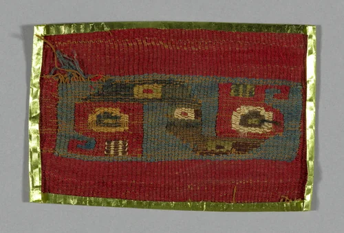 Fragment by Chimú, textile, 1250-1532
