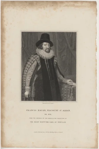 Francis Bacon by Robert Cooper, print, 1775-1836