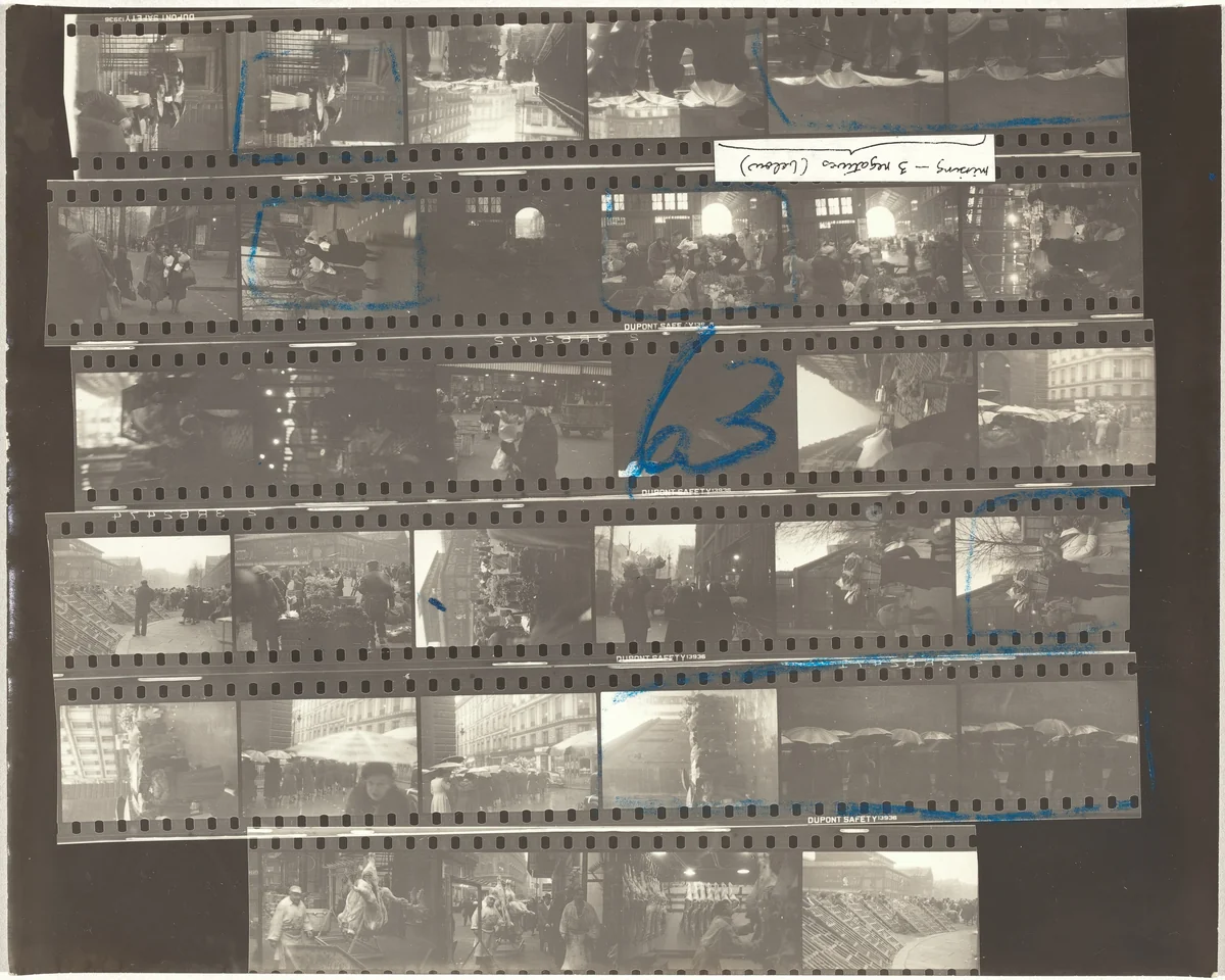 Paris 63B/Black White and Things 11 by Robert Frank, photograph, 1951-1952