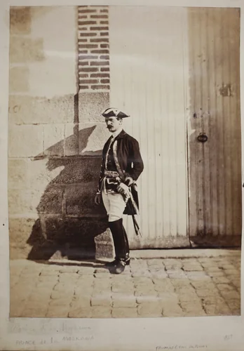 Prince Moskova at Chalons by Gustave Le Gray, photograph, 1857