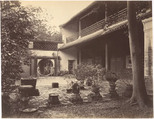 Mandarin Dwelling by John Thomson, photograph, 1869