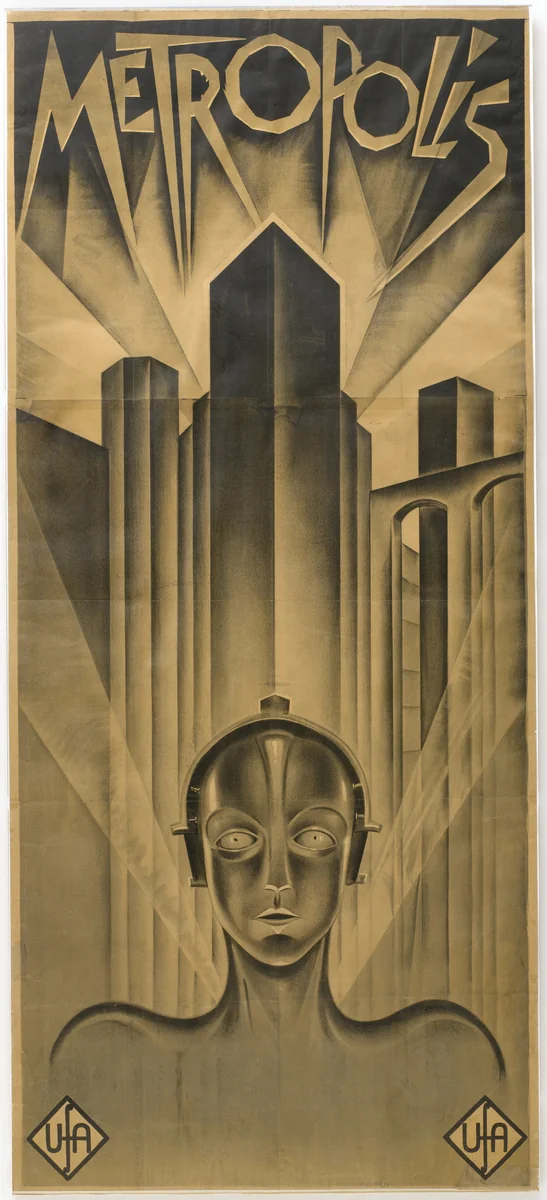 Poster for Metropolis by Heinz Schulz-Neudamm, design, 1926