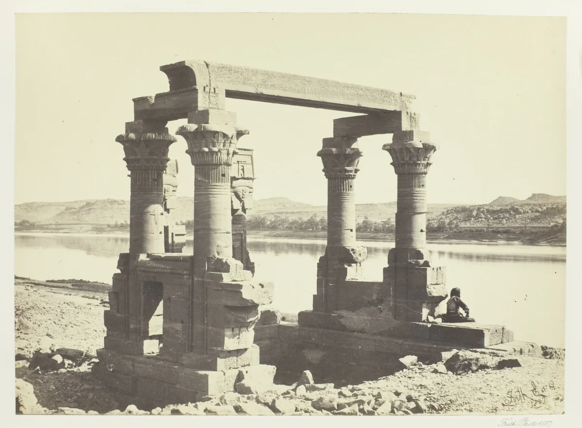 Wady Kardassy, Nubia by Francis Frith, photograph, 1857