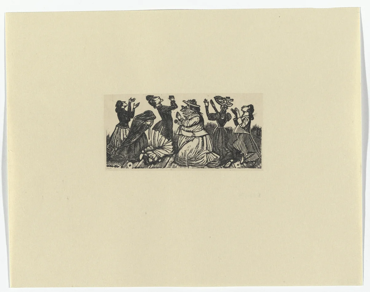 Ballad of the Supplicants to San Antonio (Corrido: Suplicas a San Antonio) by José Guadalupe Posada, print, 1870