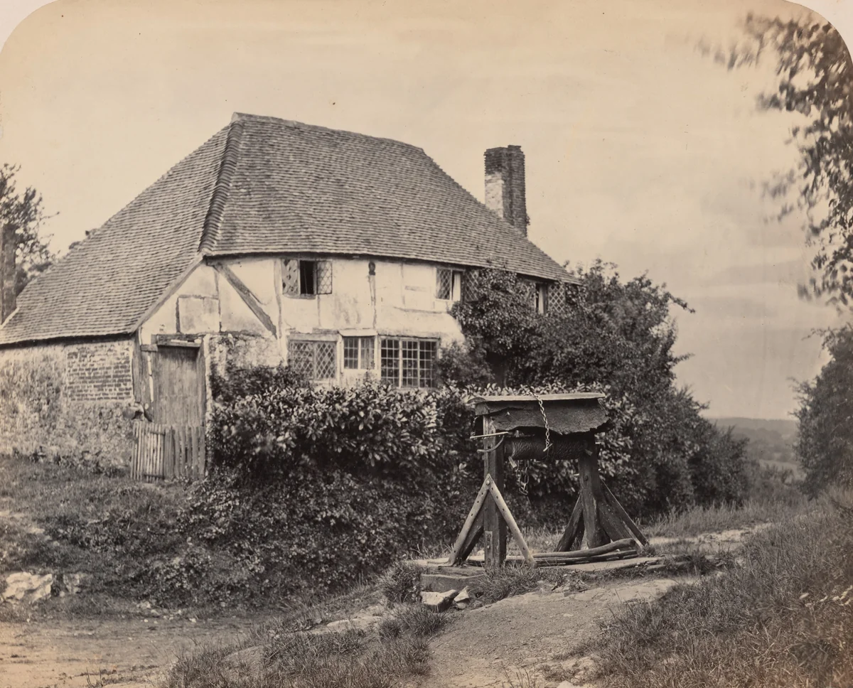 English Country Cottage by Lucy Fleming, photograph, 1855-1865