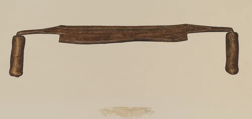 Draw Shave by Robert Tardiff, index of american design, 1938