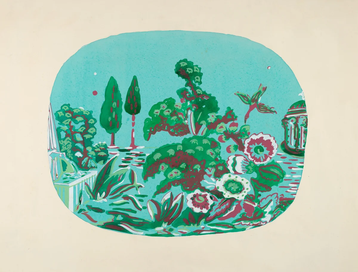 Bandbox Design by American 20th Century, index of american design, 1935-1942