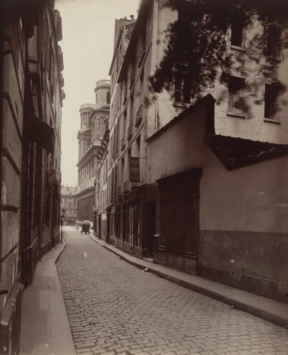 Rue Férou by Eugène Atget, photograph, 1923