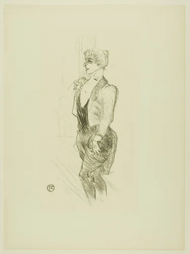 Mary Hamilton by Henri de Toulouse-Lautrec, print, 1894