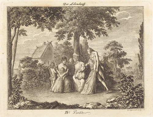 Growing Family by Daniel Nikolaus Chodowiecki, print, 1793