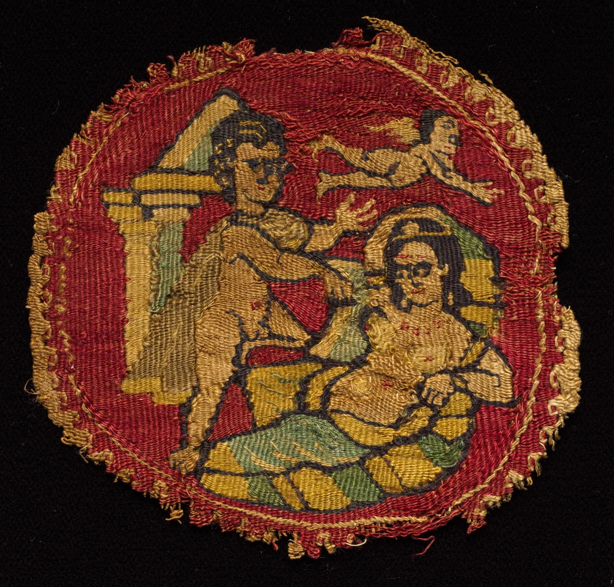 Four Segmenta from a Tunic by Unknown, textile, 650-750