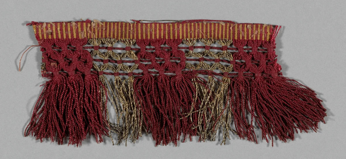Fringe by Italy, textile, 1701-1800