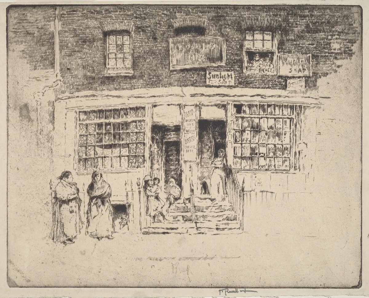 Sunlight Soap by Joseph Pennell, print, 1905