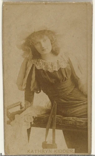 Kathryn Kidder, from the Actors and Actresses series (N145-8) issued by Duke Sons & Co. to promote Duke Cigarettes by W. Duke, Sons & Co., photograph, 1890-1895