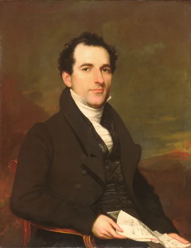 Henry La Tourette de Groot by Samuel Lovett Waldo, artwork, 1825-1830