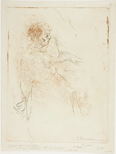 At the Wall, Commune Episode by Louis Auguste Lepère, print, 1893