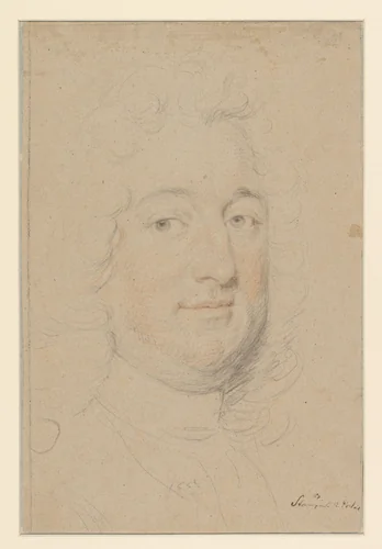 Portret van Frans van Lotharingen (Frans I) by Frans van Stampart, drawing, 1685-1750